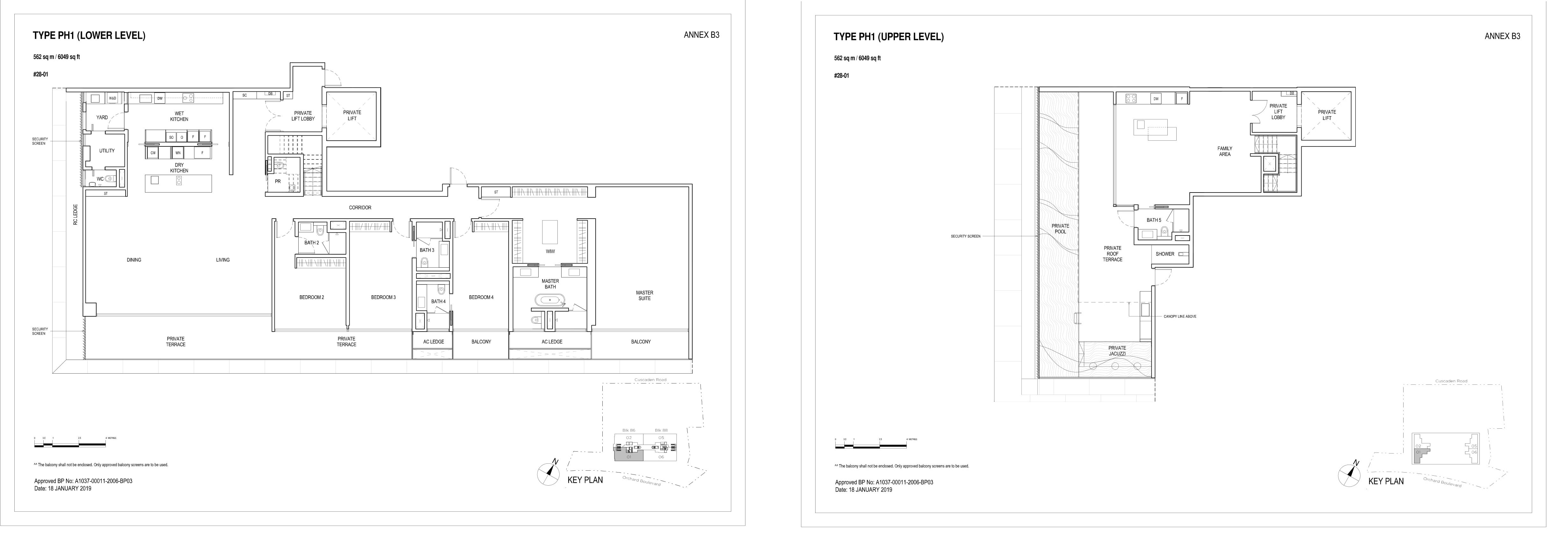 Boulevard 88 floor plan