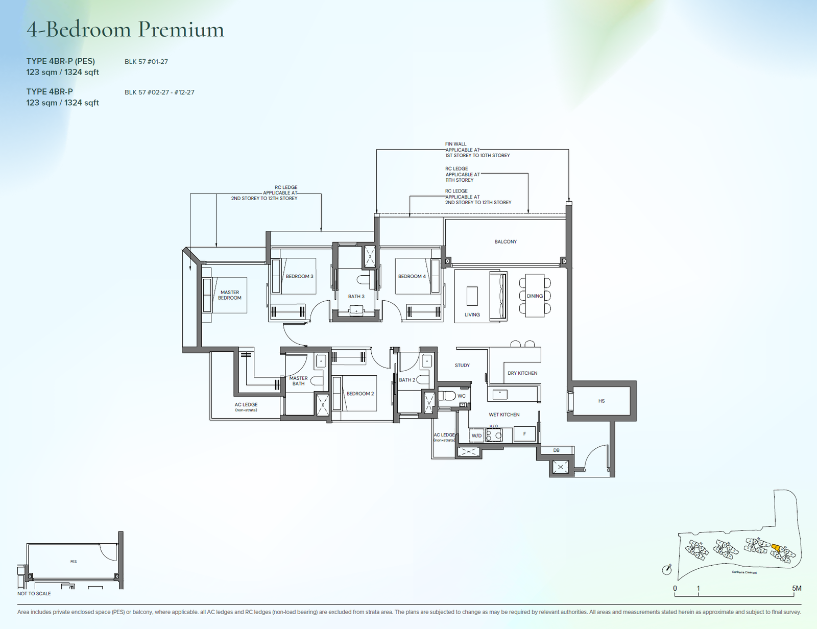 Canberra Crescent Residences floor plan