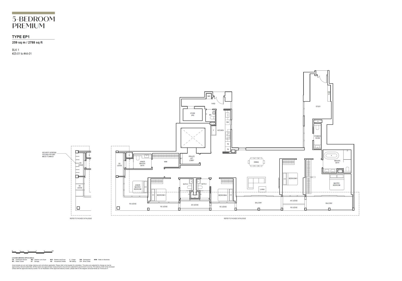CanningHill Piers floor plan