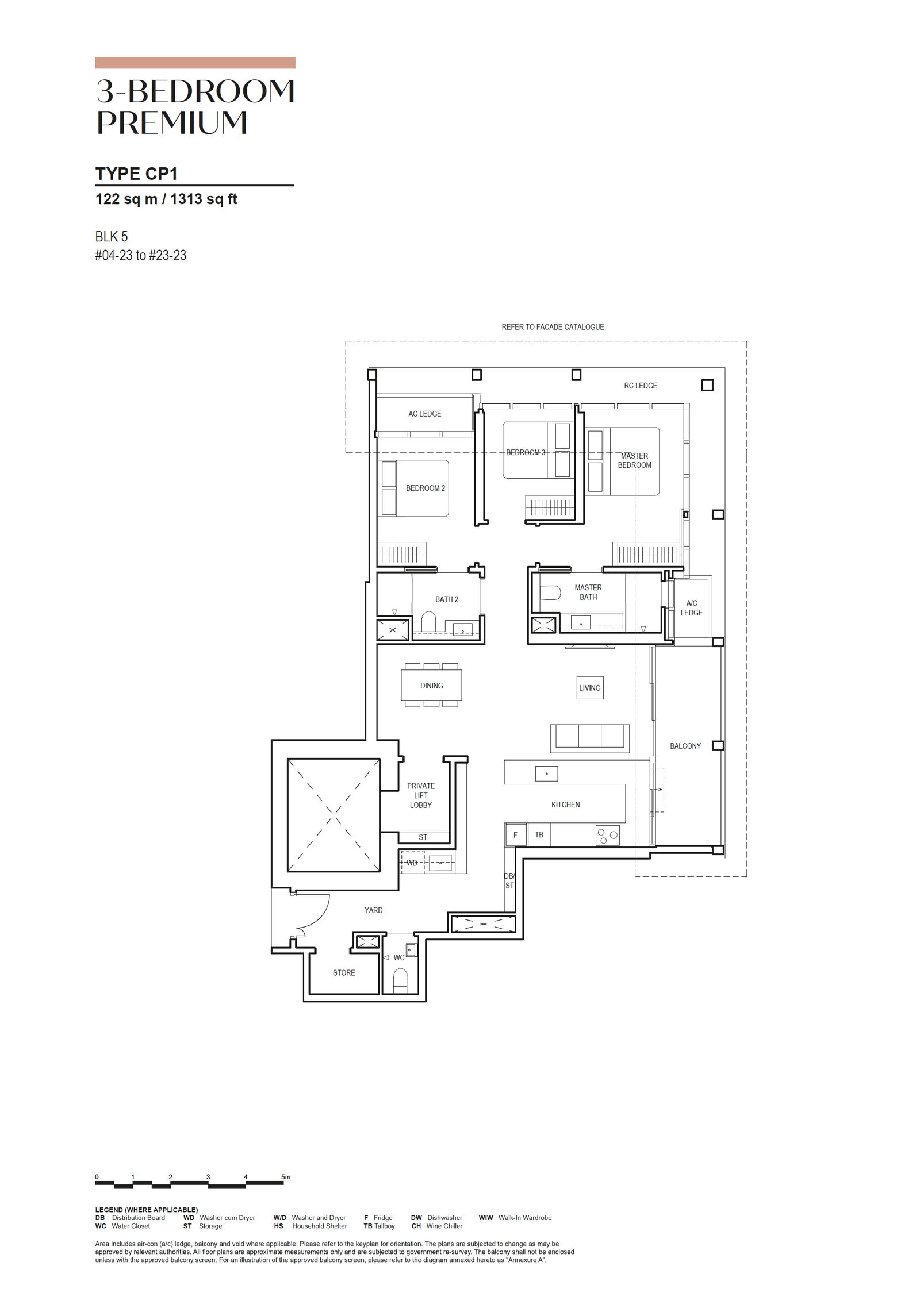 CanningHill Piers floor plan