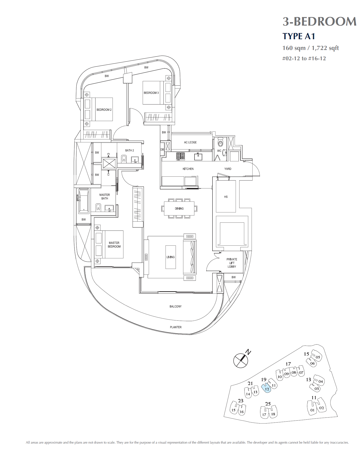 Cape Royale A1 floor plan