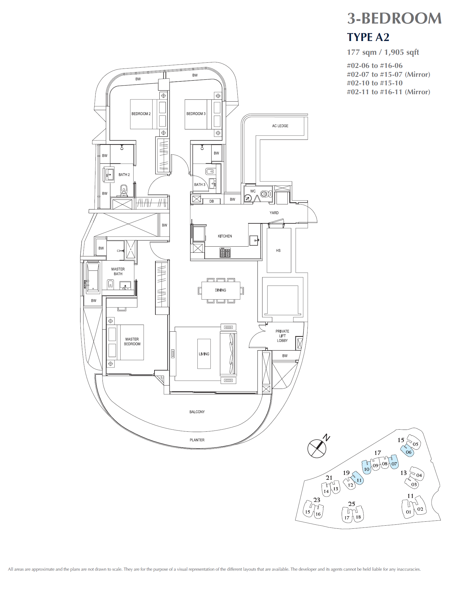 Cape Royale A2 floor plan