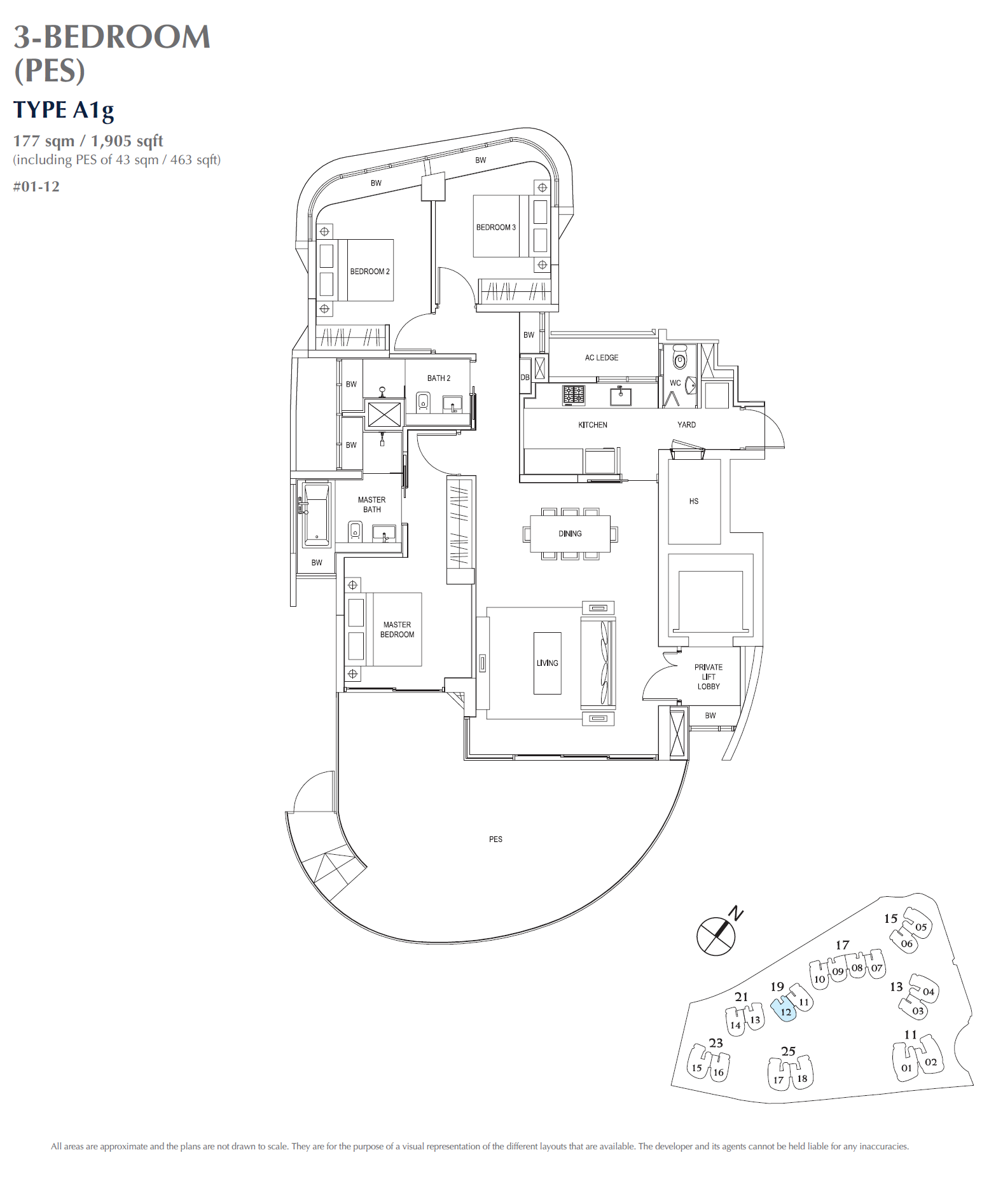 Cape Royale A1g floor plan