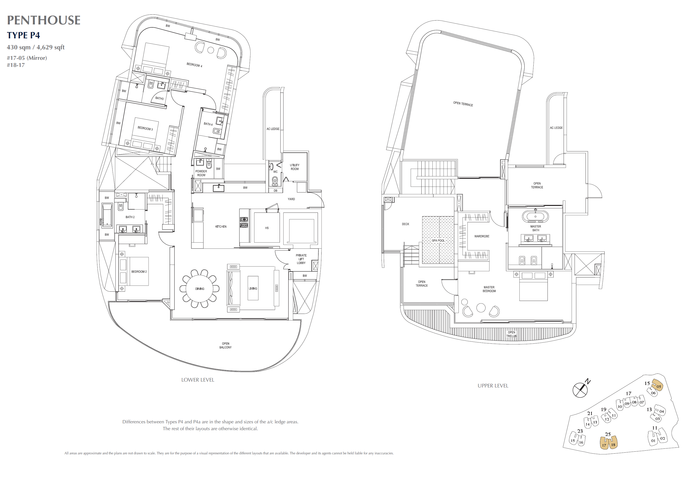 Cape Royale P4 floor plan