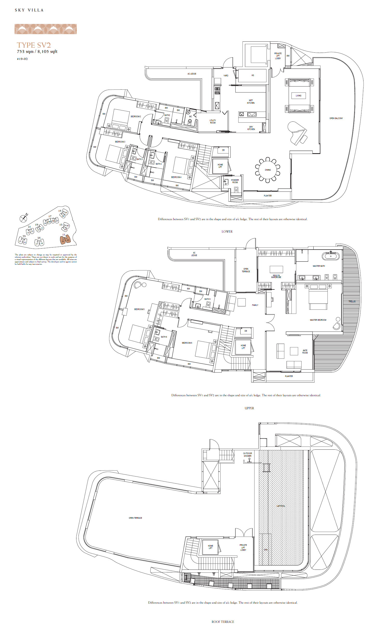 Cape Royale SV2 floor plan