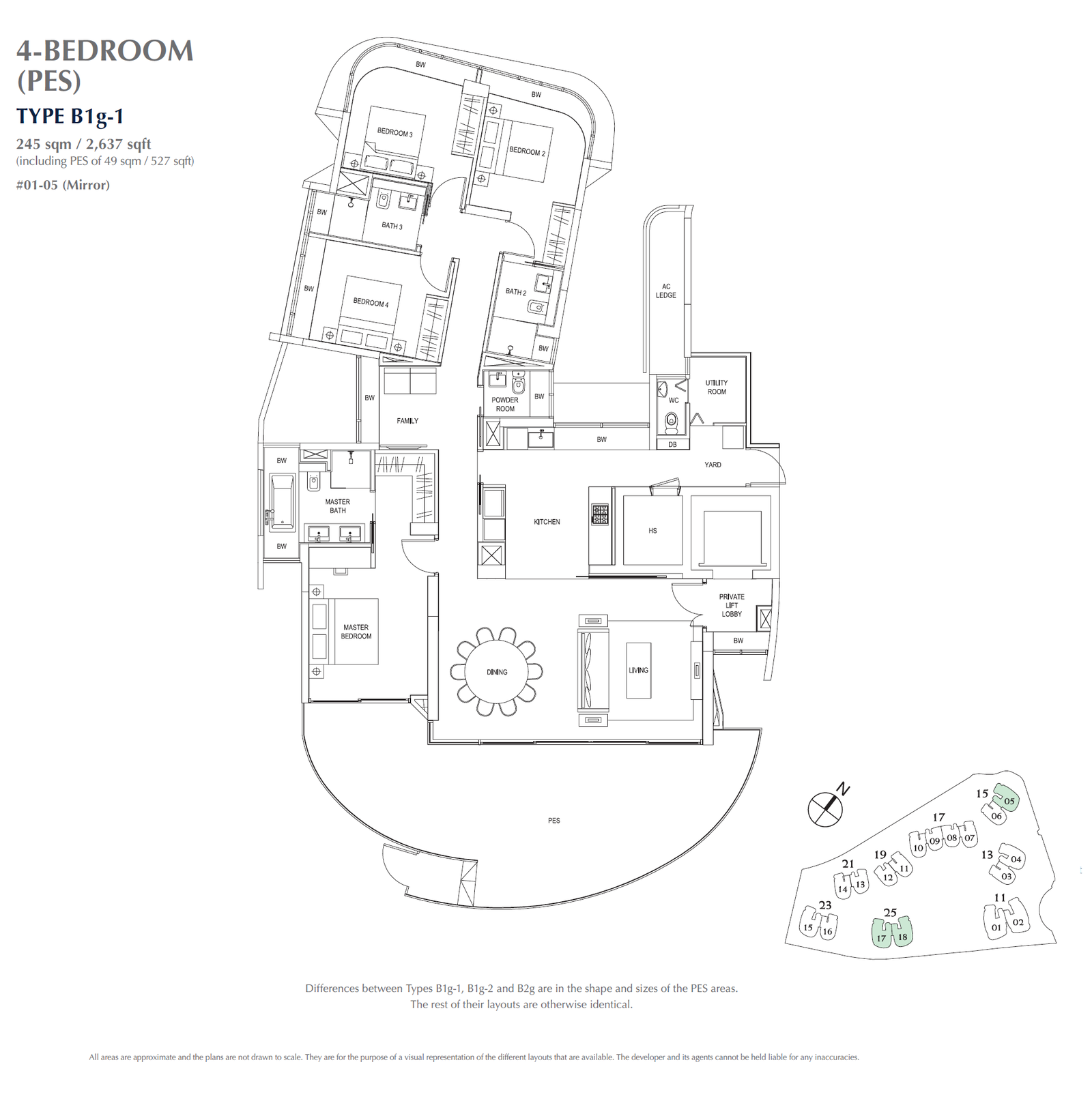 Cape Royale B1g-1 floor plan