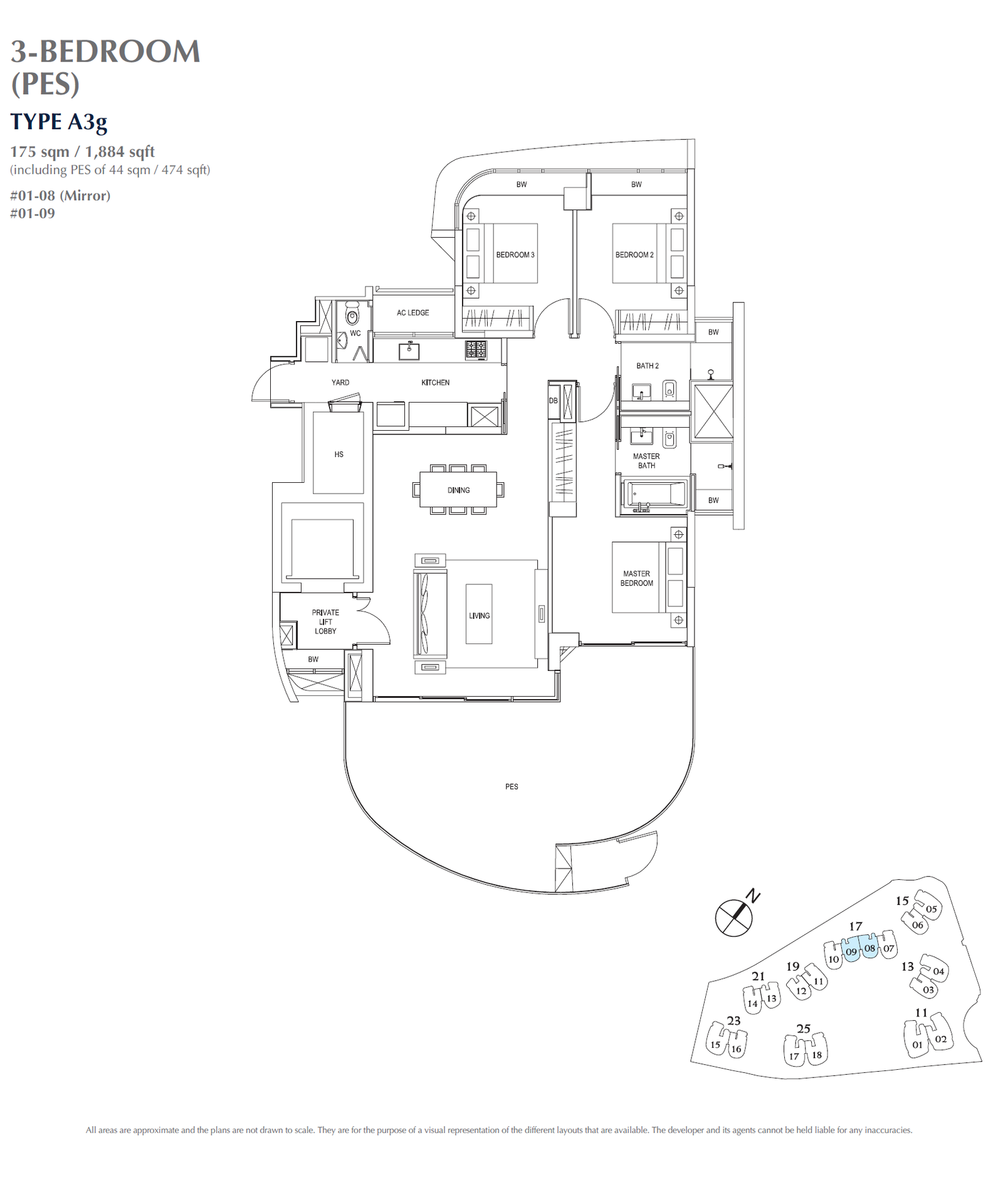 Cape Royale A3g floor plan