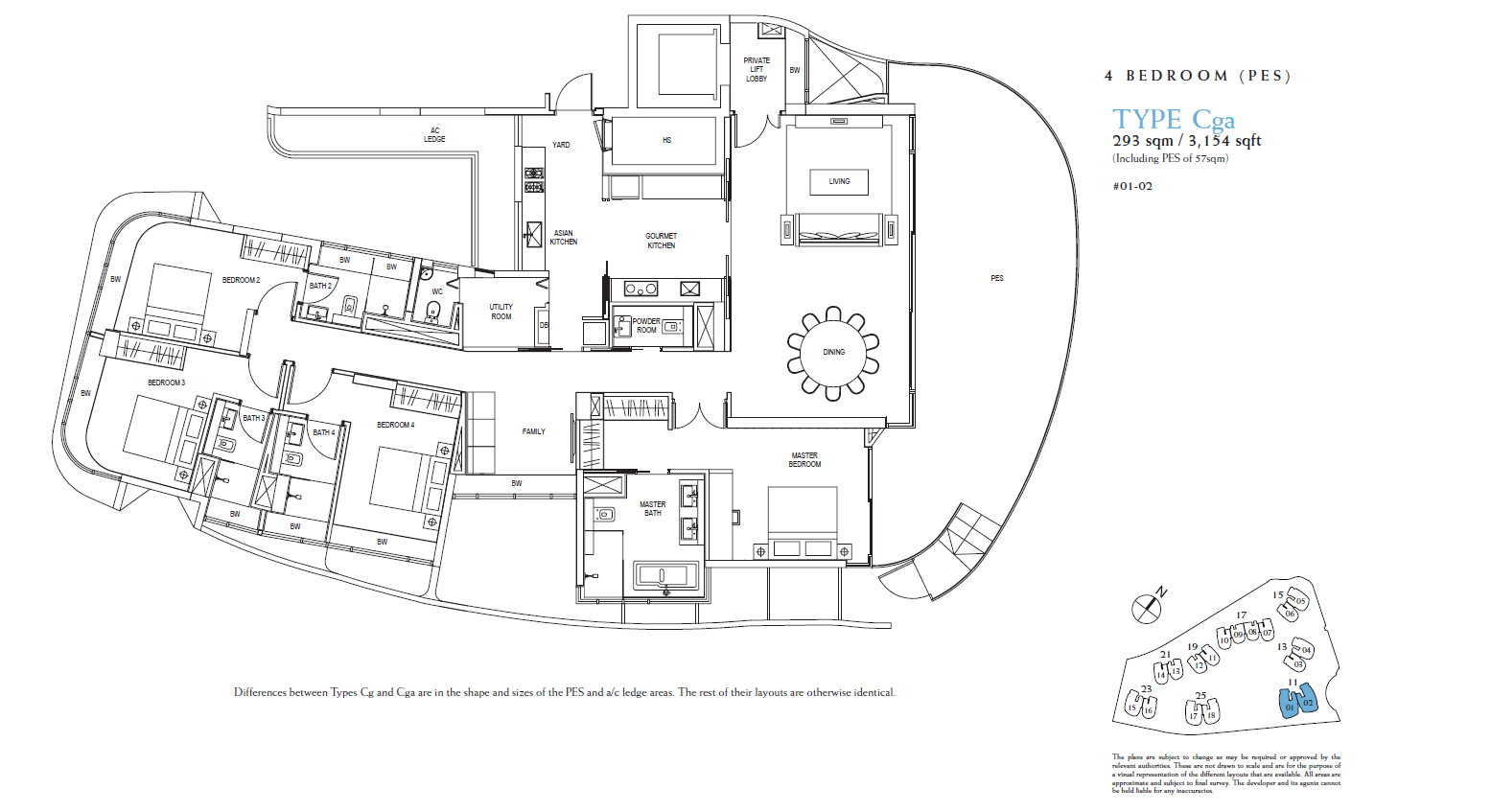 Cape Royale Cga floor plan