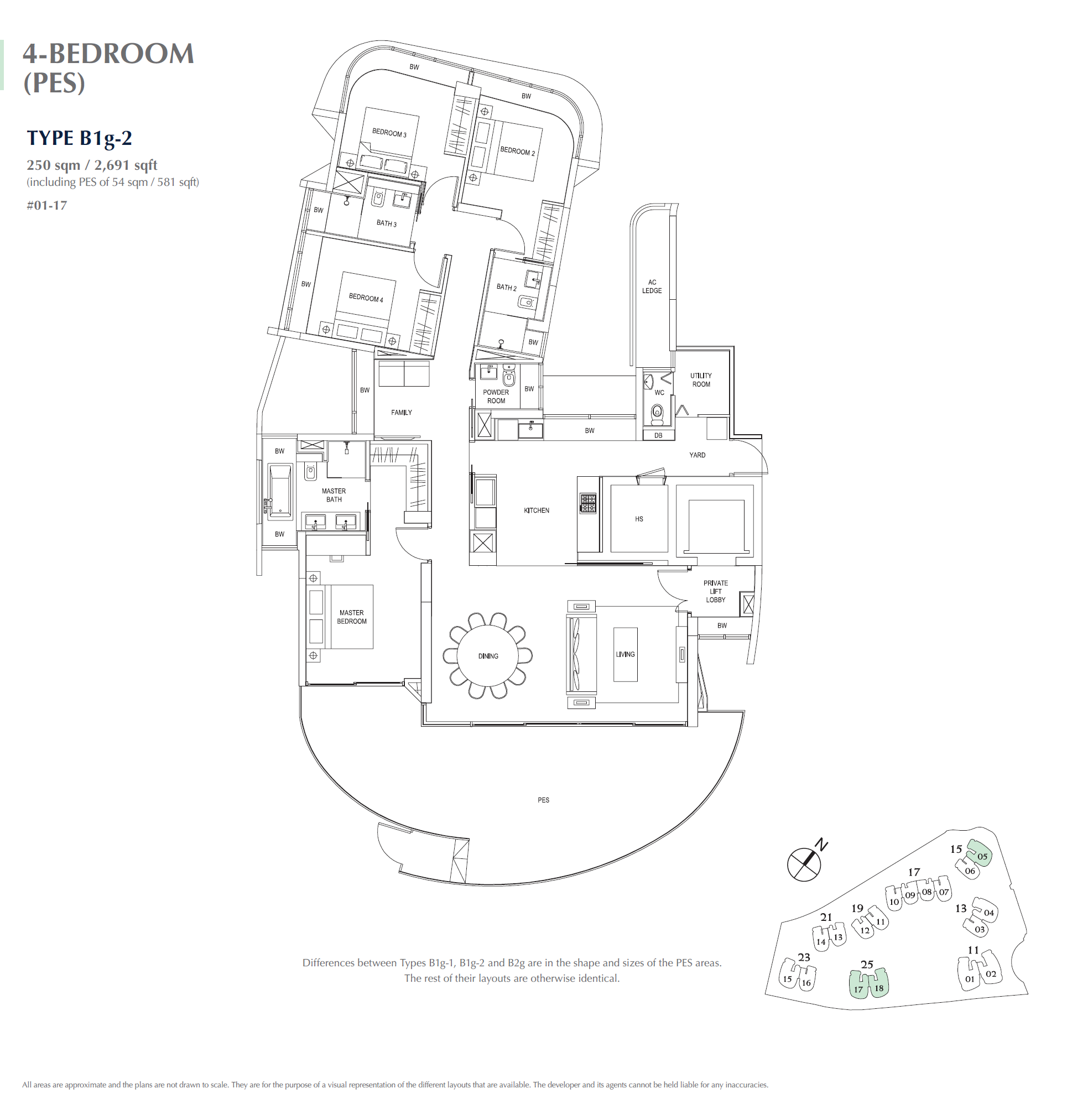 Cape Royale B1g-2 floor plan