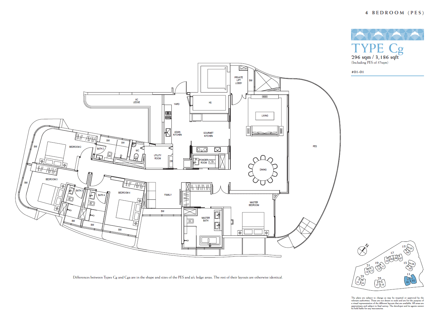 Cape Royale Cg floor plan
