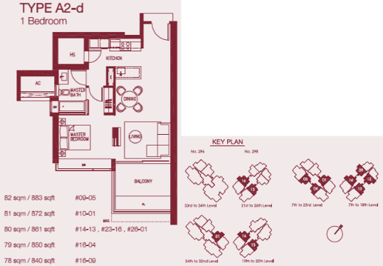 Concourse Skyline A2-d floor plan