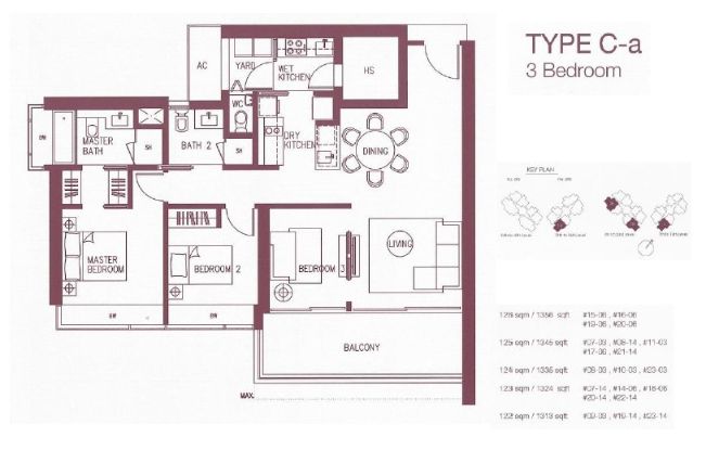 Concourse Skyline C-a floor plan