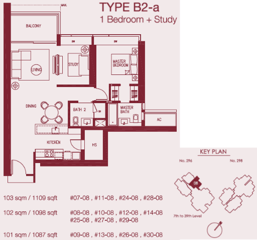 Concourse Skyline B2-a floor plan