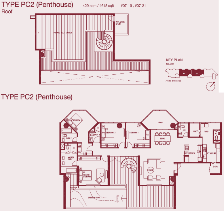 Concourse Skyline PC2 floor plan