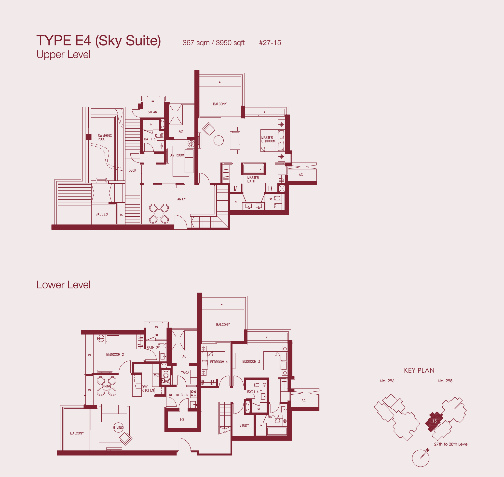 Concourse Skyline E4 floor plan