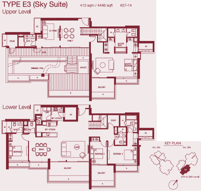 Concourse Skyline E3 floor plan