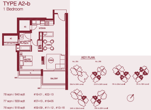 Concourse Skyline A2-b floor plan