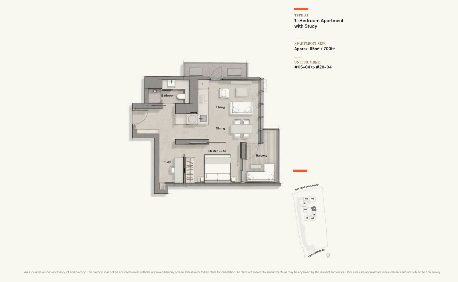Cuscaden Reserve A1 户型图