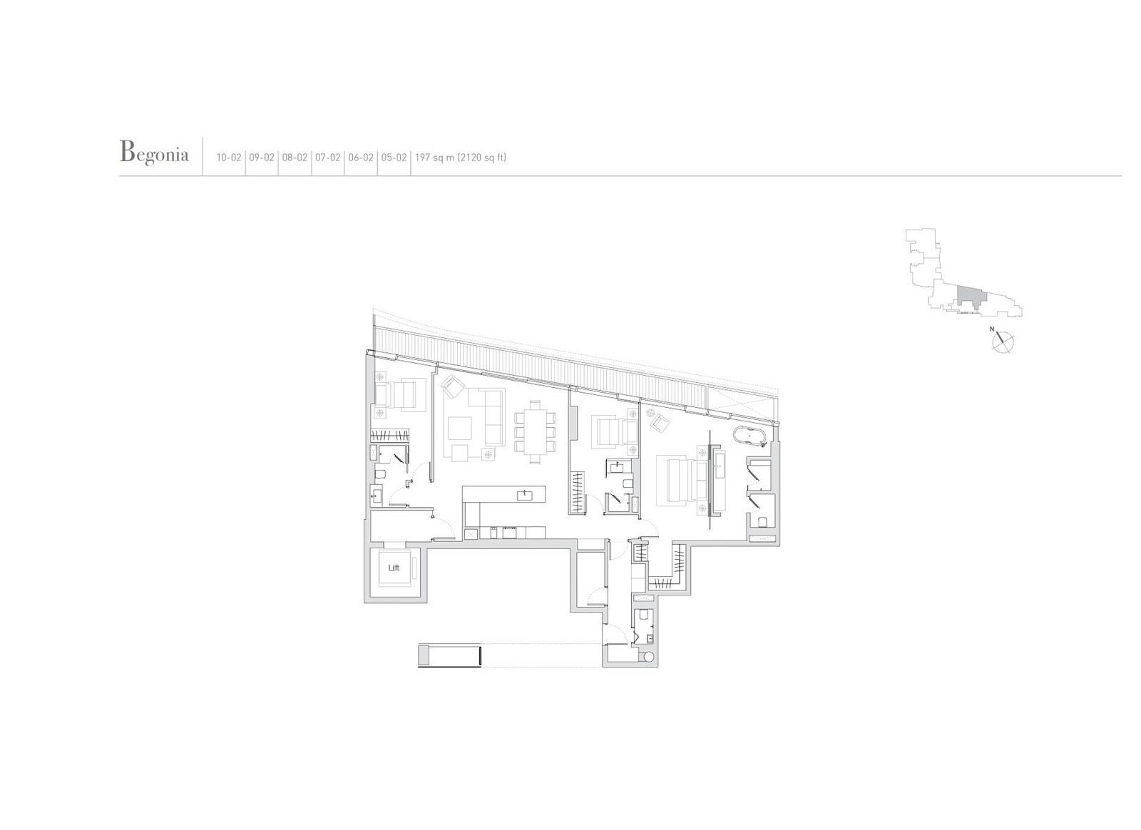 Eden Residences Capitol floor plan