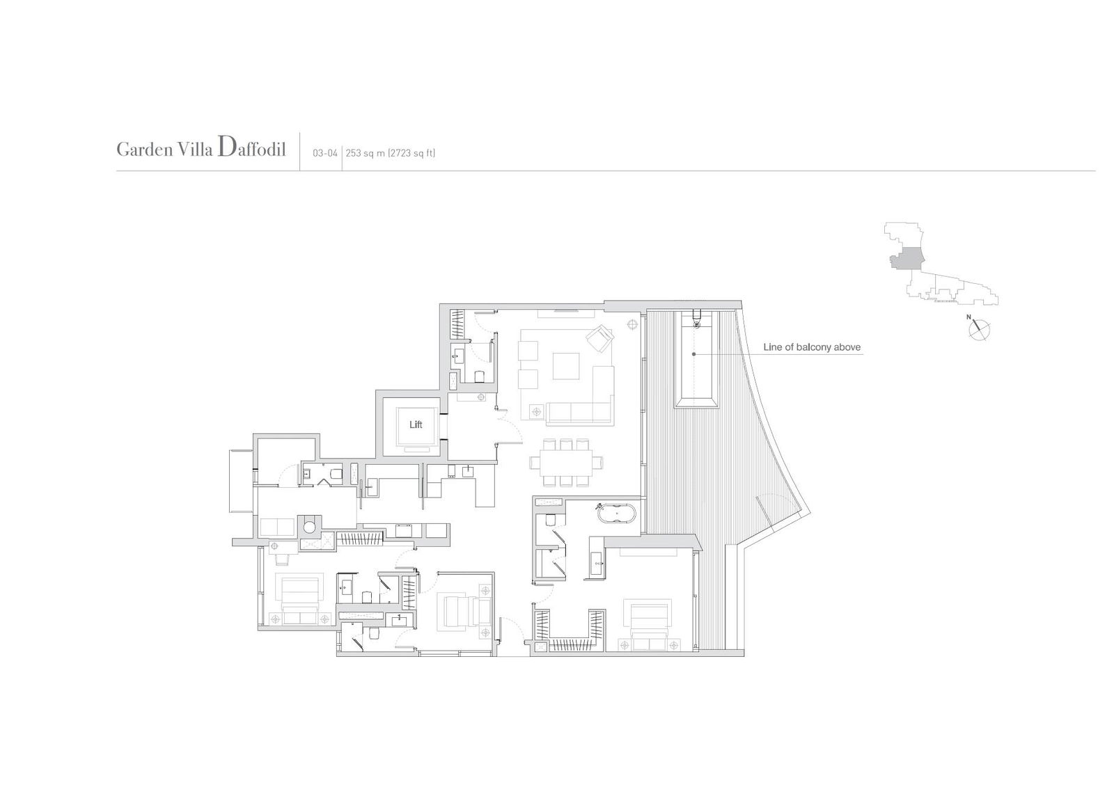 Eden Residences Capitol floor plan