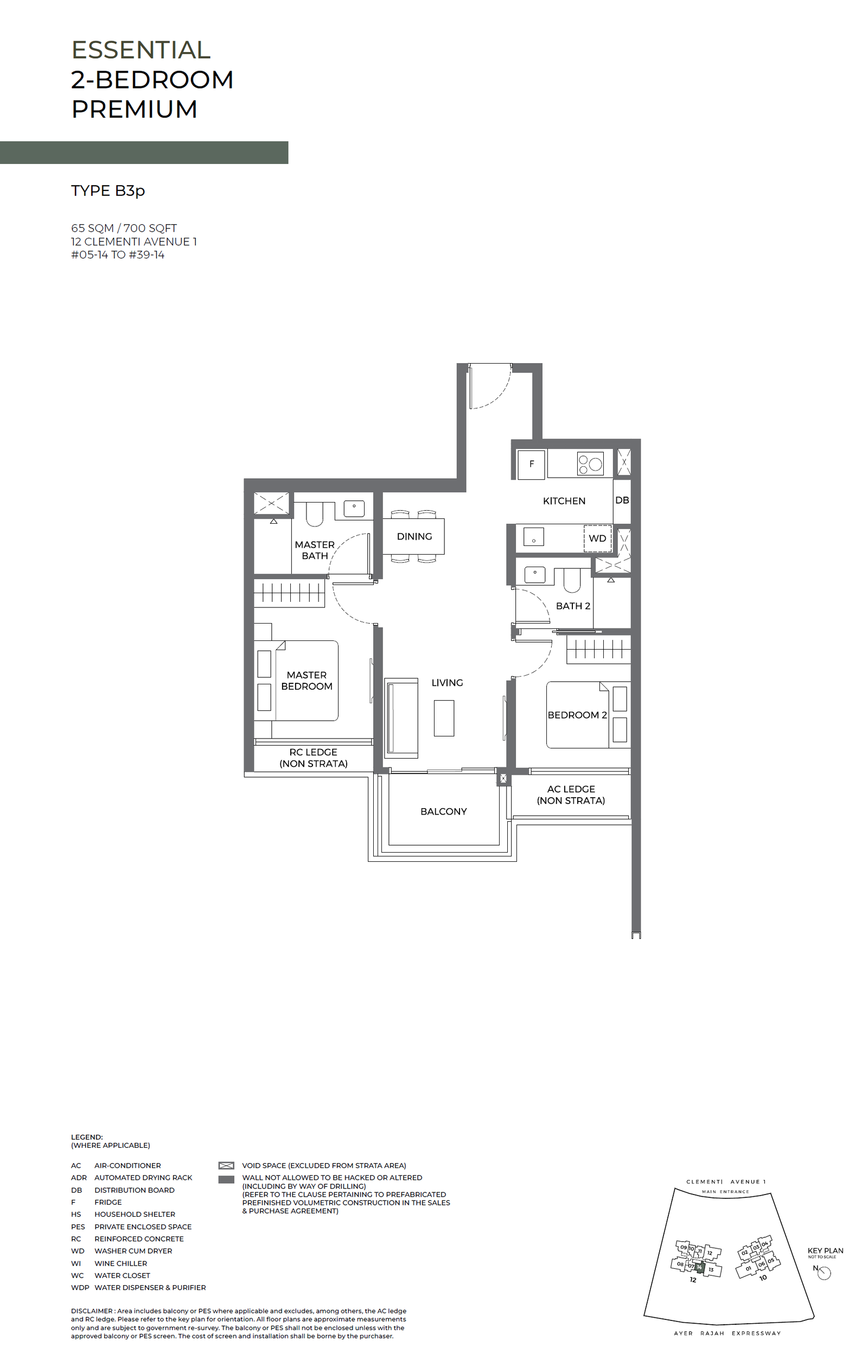 ELTA B3p floor plan