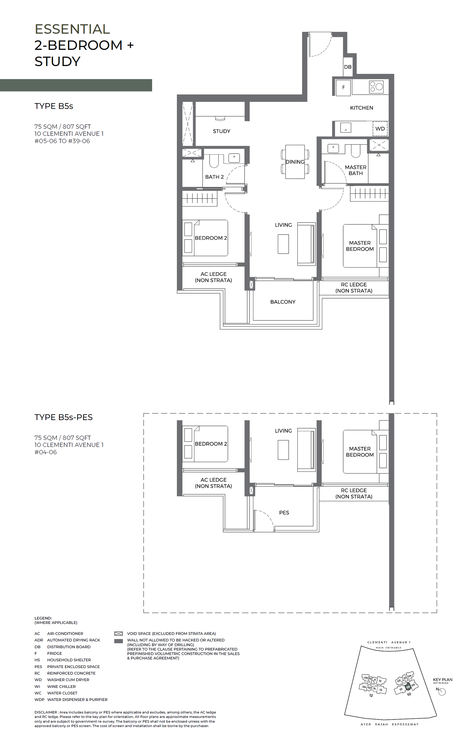 ELTA B5s-PES floor plan