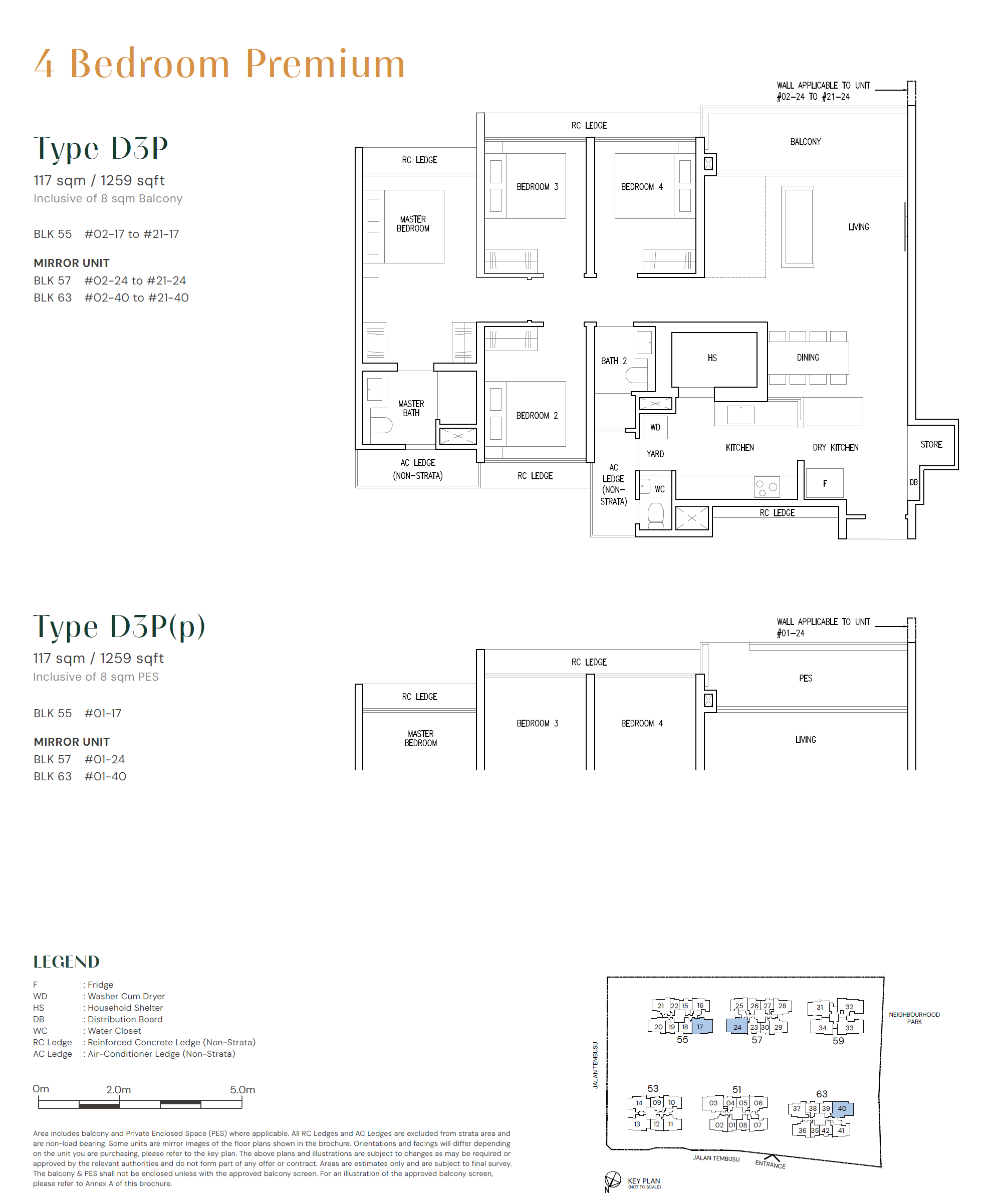 Emerald of Katong D3P(p) floor plan