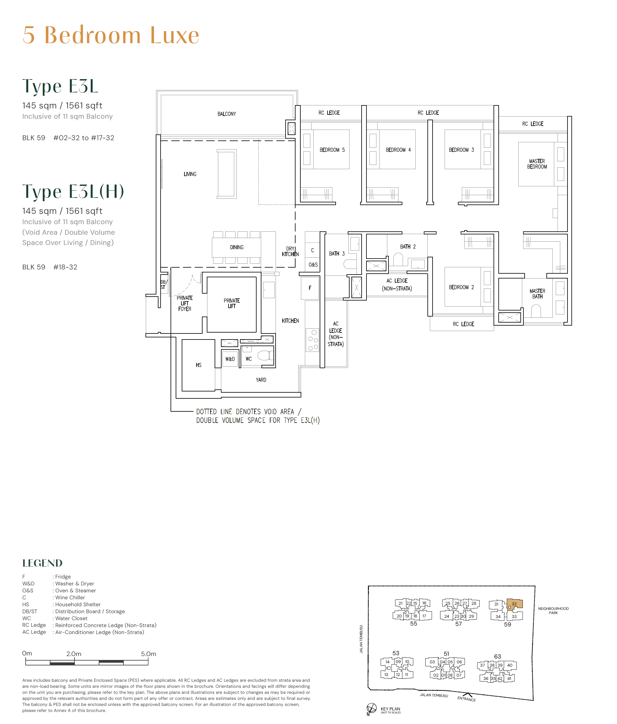 Emerald of Katong E3L(H) floor plan