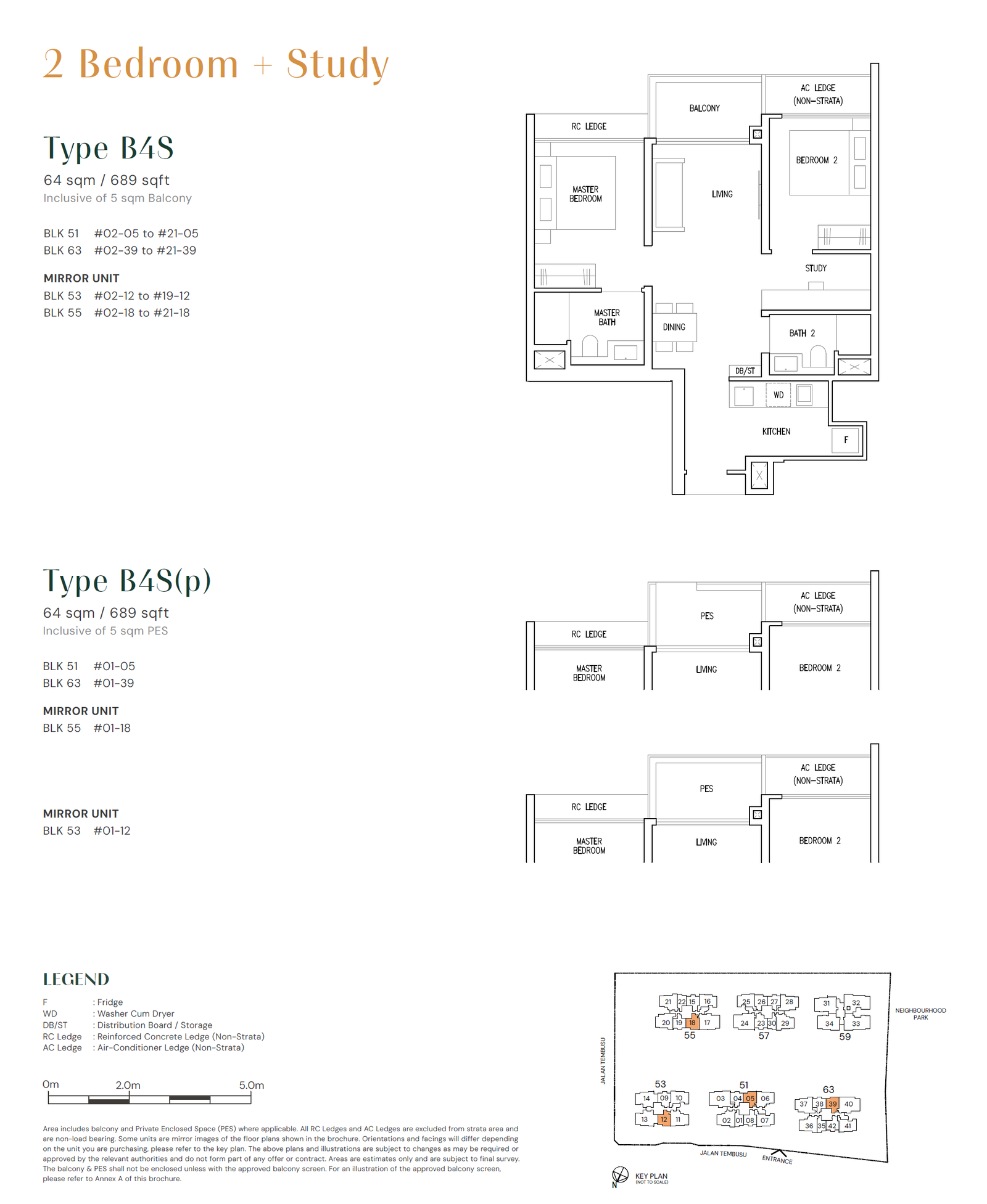 Emerald of Katong 嘉乐轩 B4S 户型图