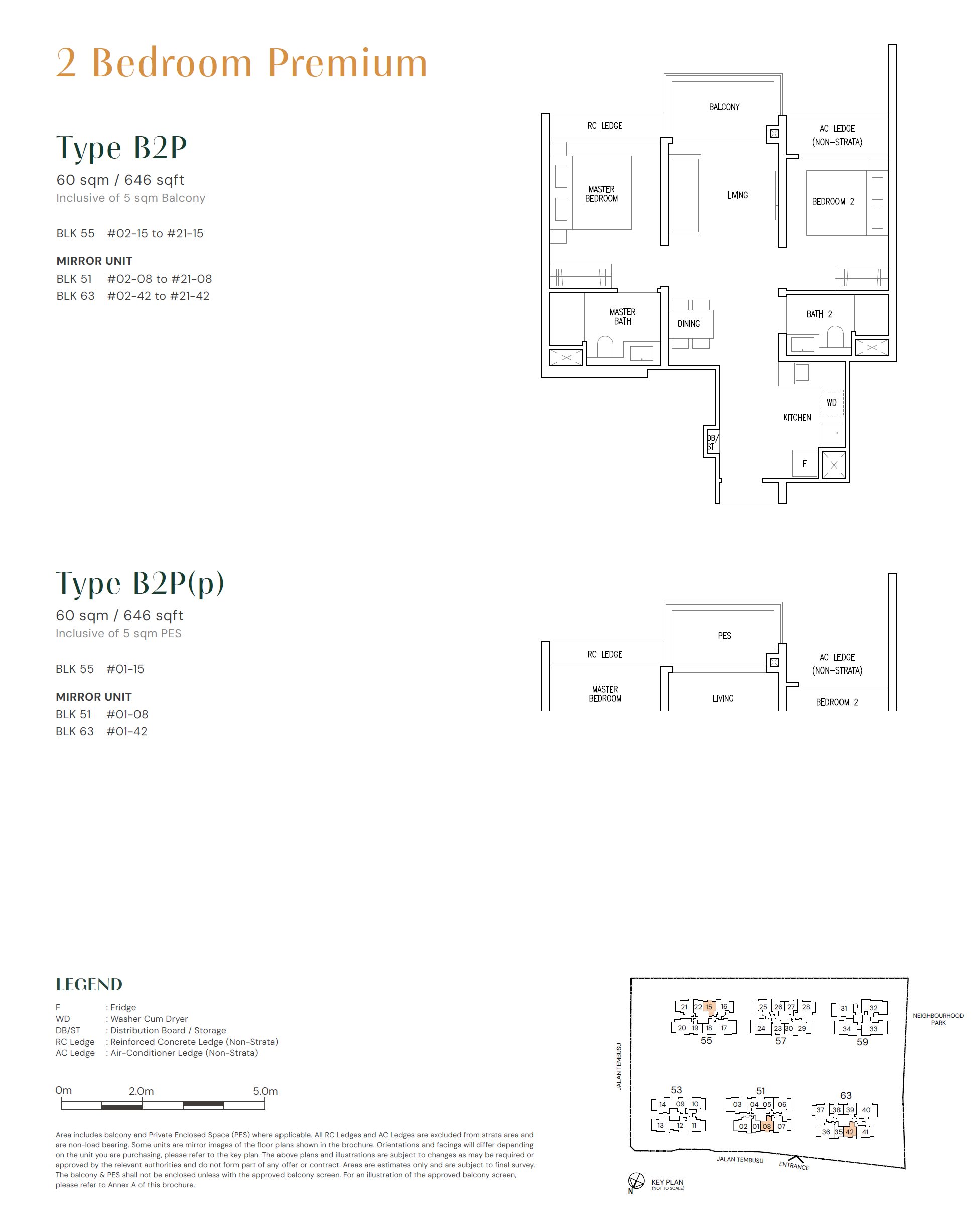 Emerald of Katong 嘉乐轩 B2P(p) 户型图