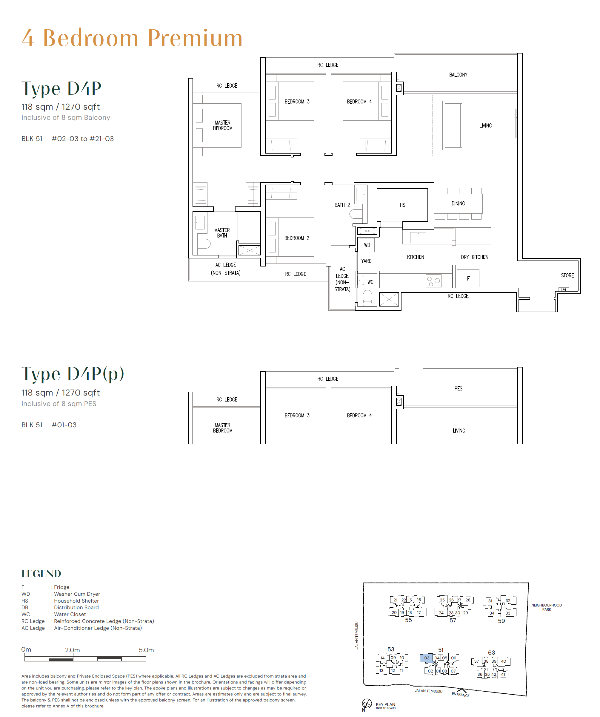 Emerald of Katong D4P floor plan
