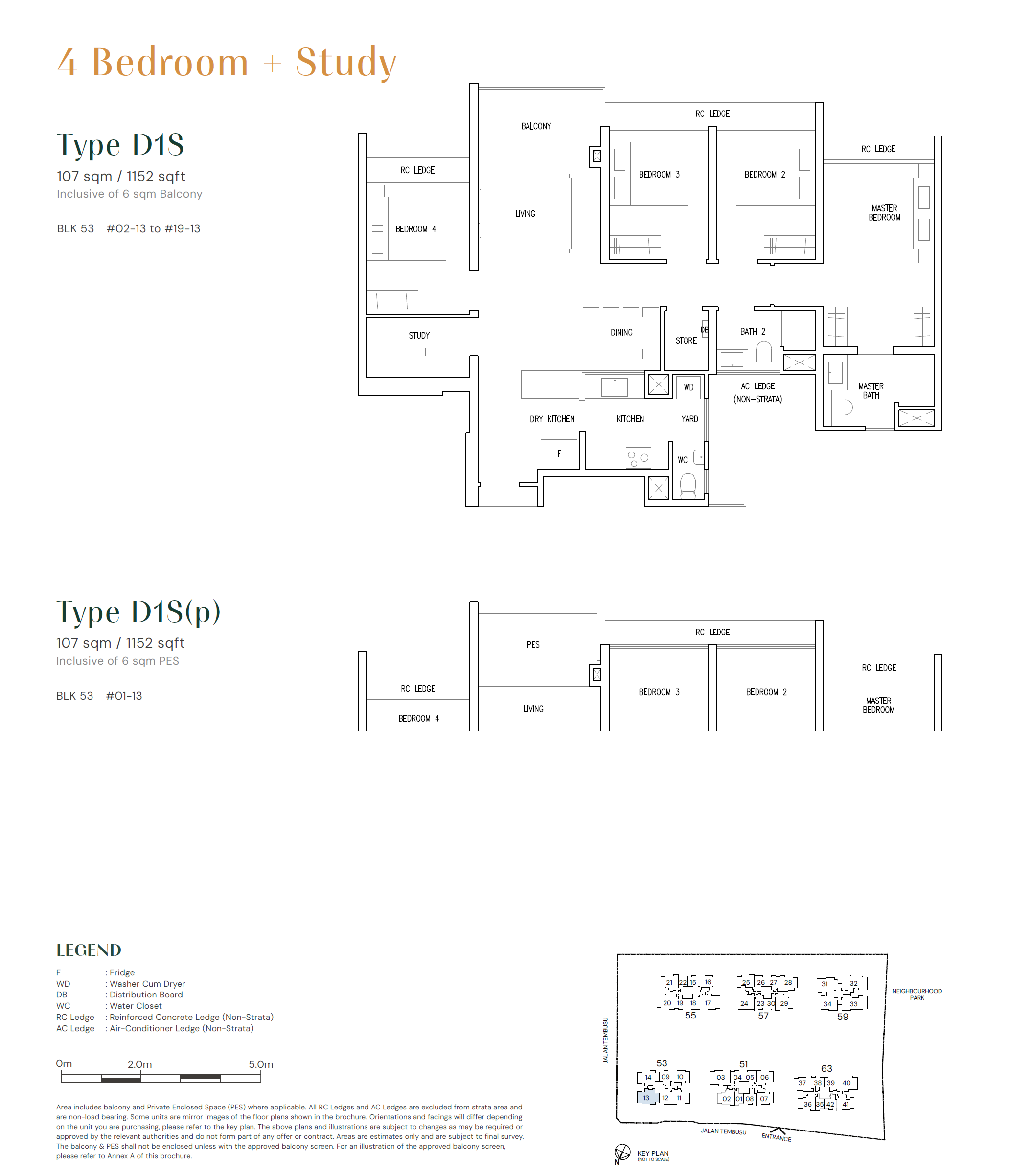 Emerald of Katong D1S floor plan