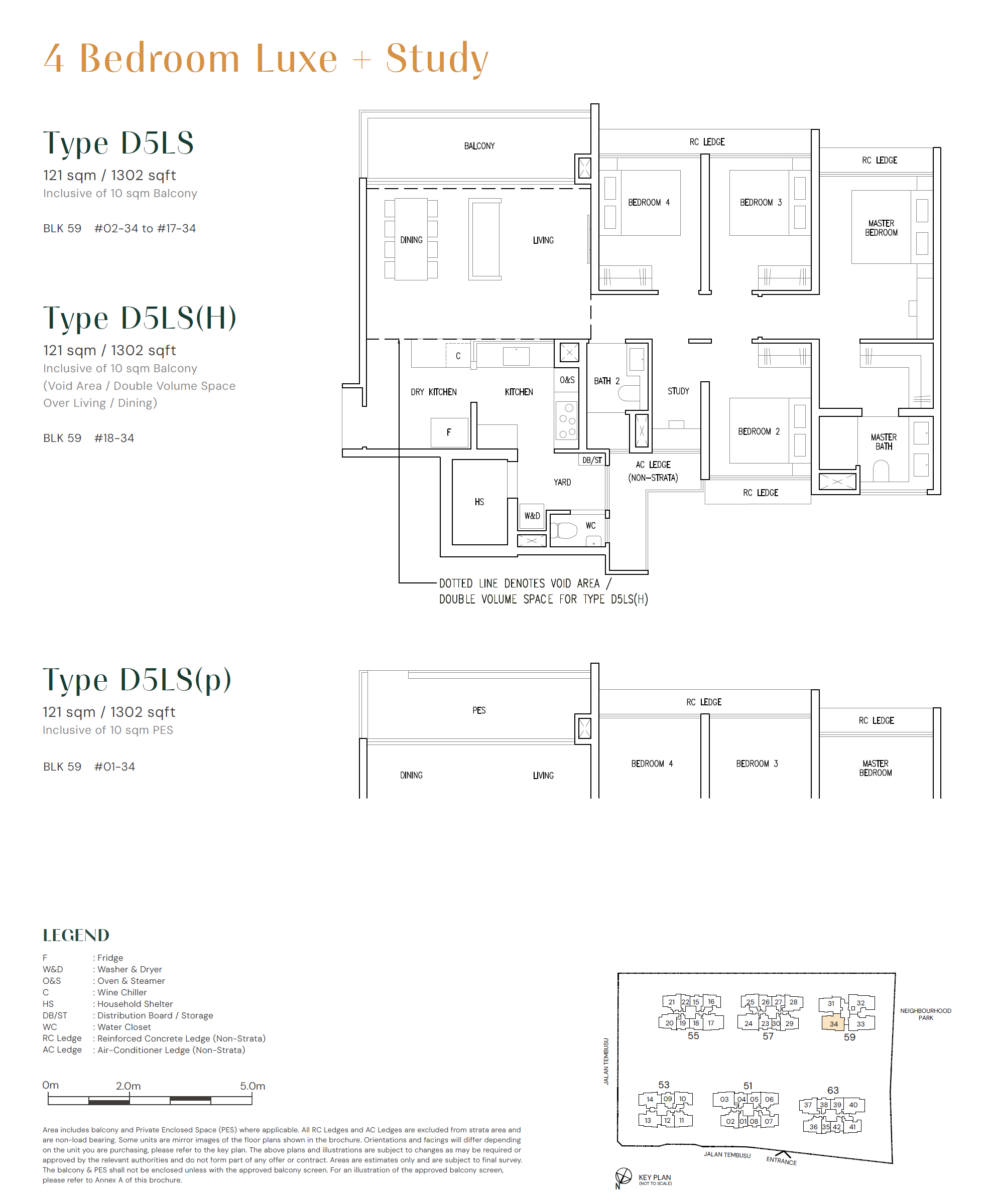 Emerald of Katong D5LS(p) floor plan
