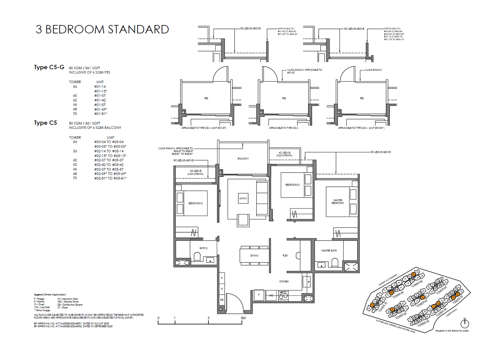 Faber Residence C5-G 户型图