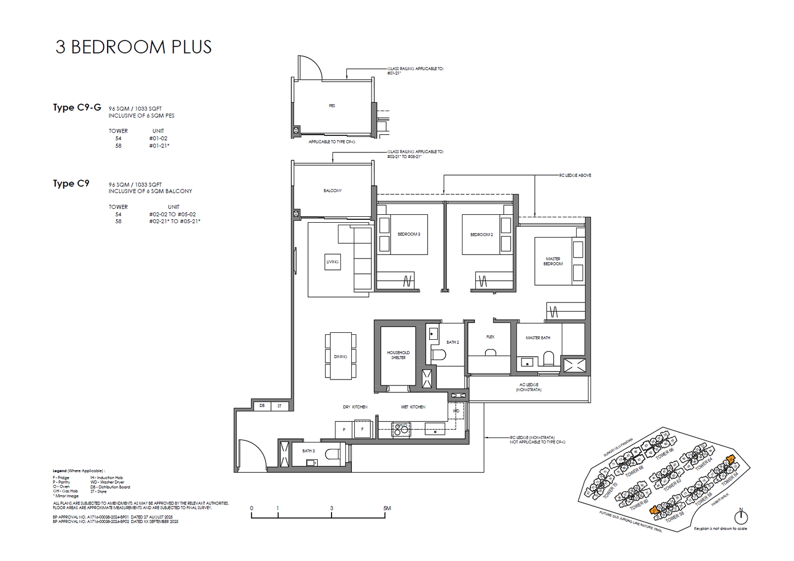 Faber Residence C9-G 户型图
