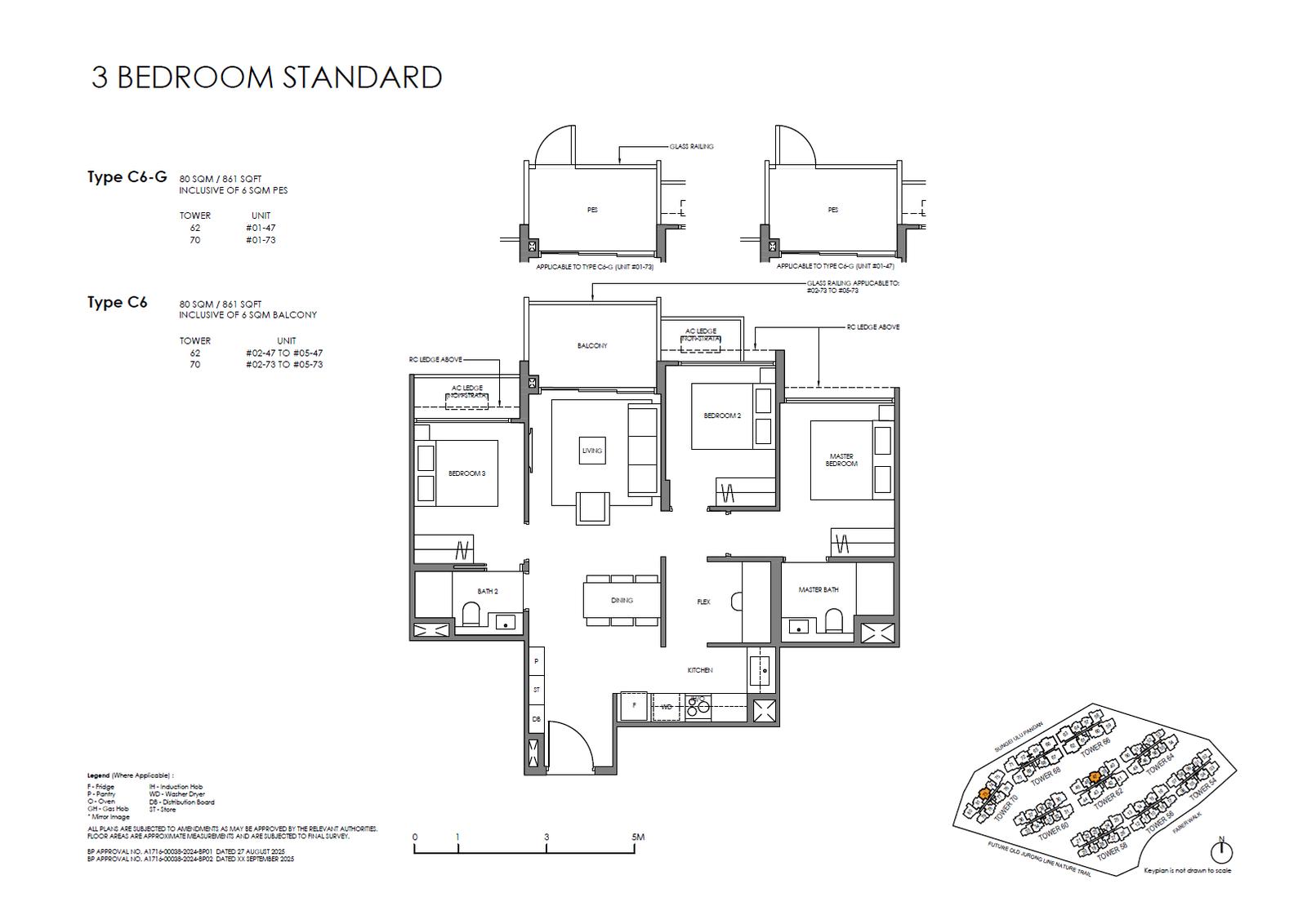 Faber Residence C6 户型图