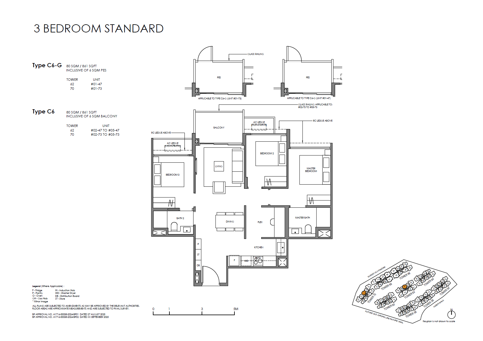 Faber Residence C6-G 户型图