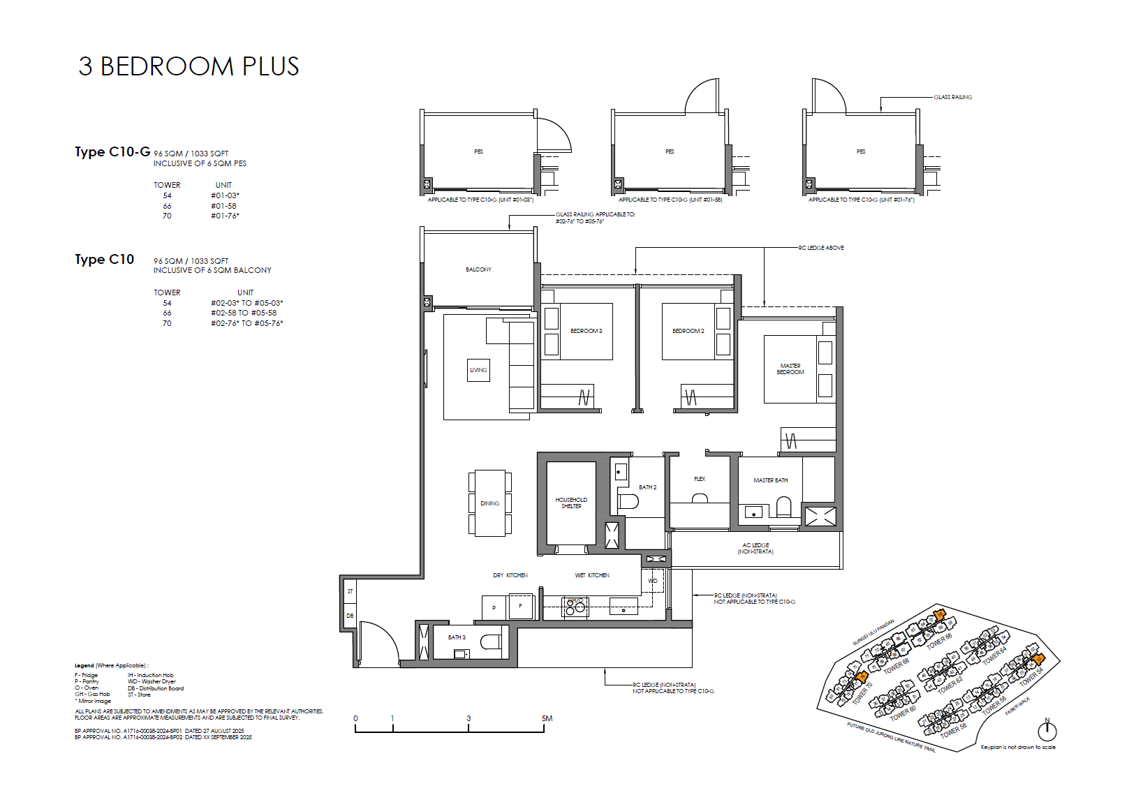 Faber Residence C10-G 户型图