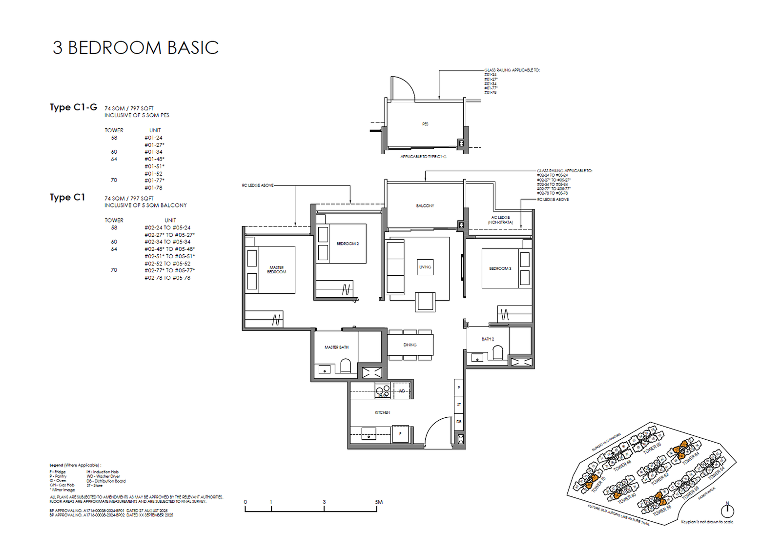 Faber Residence C1-G 户型图