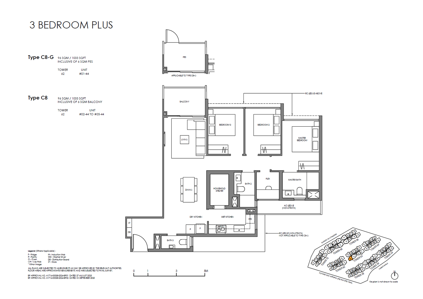 Faber Residence C8 户型图