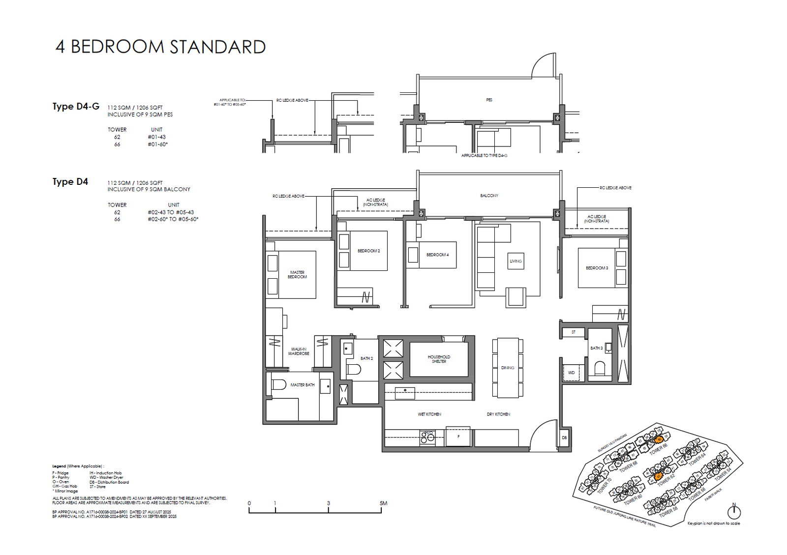 Faber Residence D4-G 户型图