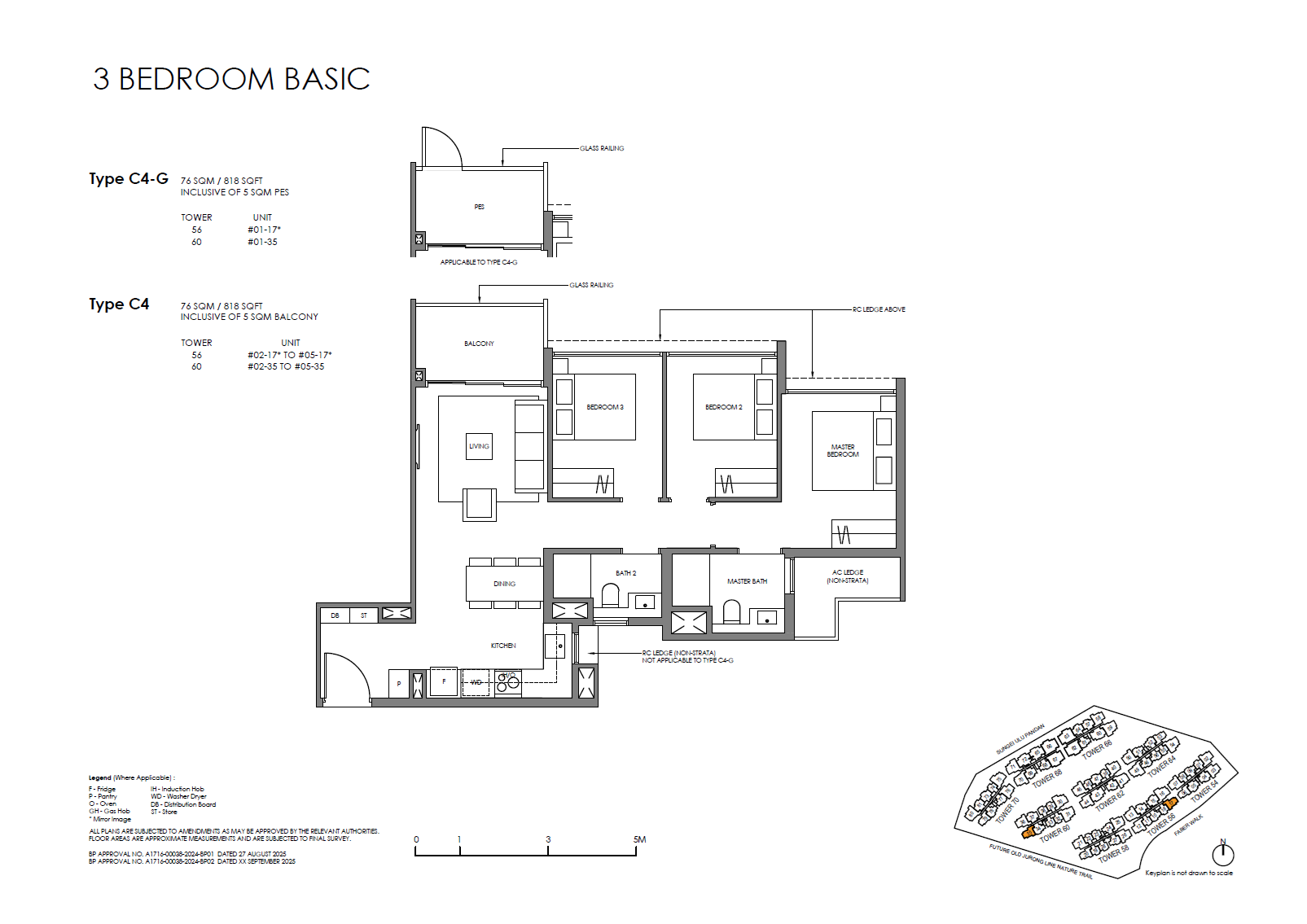 Faber Residence C4-G 户型图