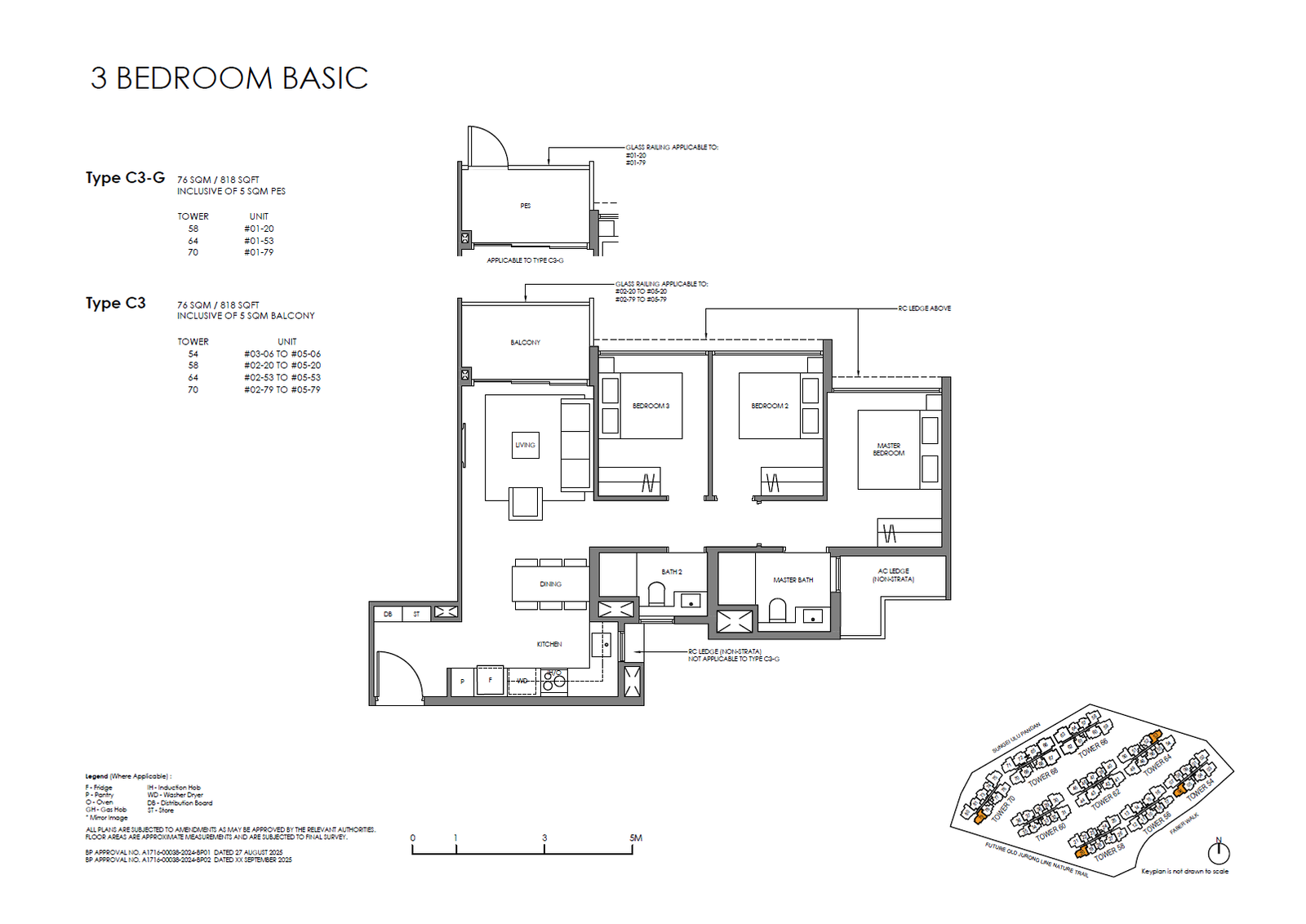 Faber Residence C3 户型图