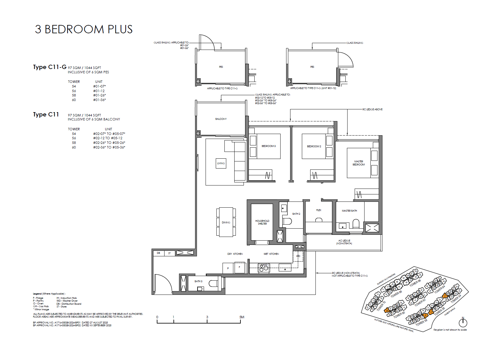 Faber Residence C11-G 户型图