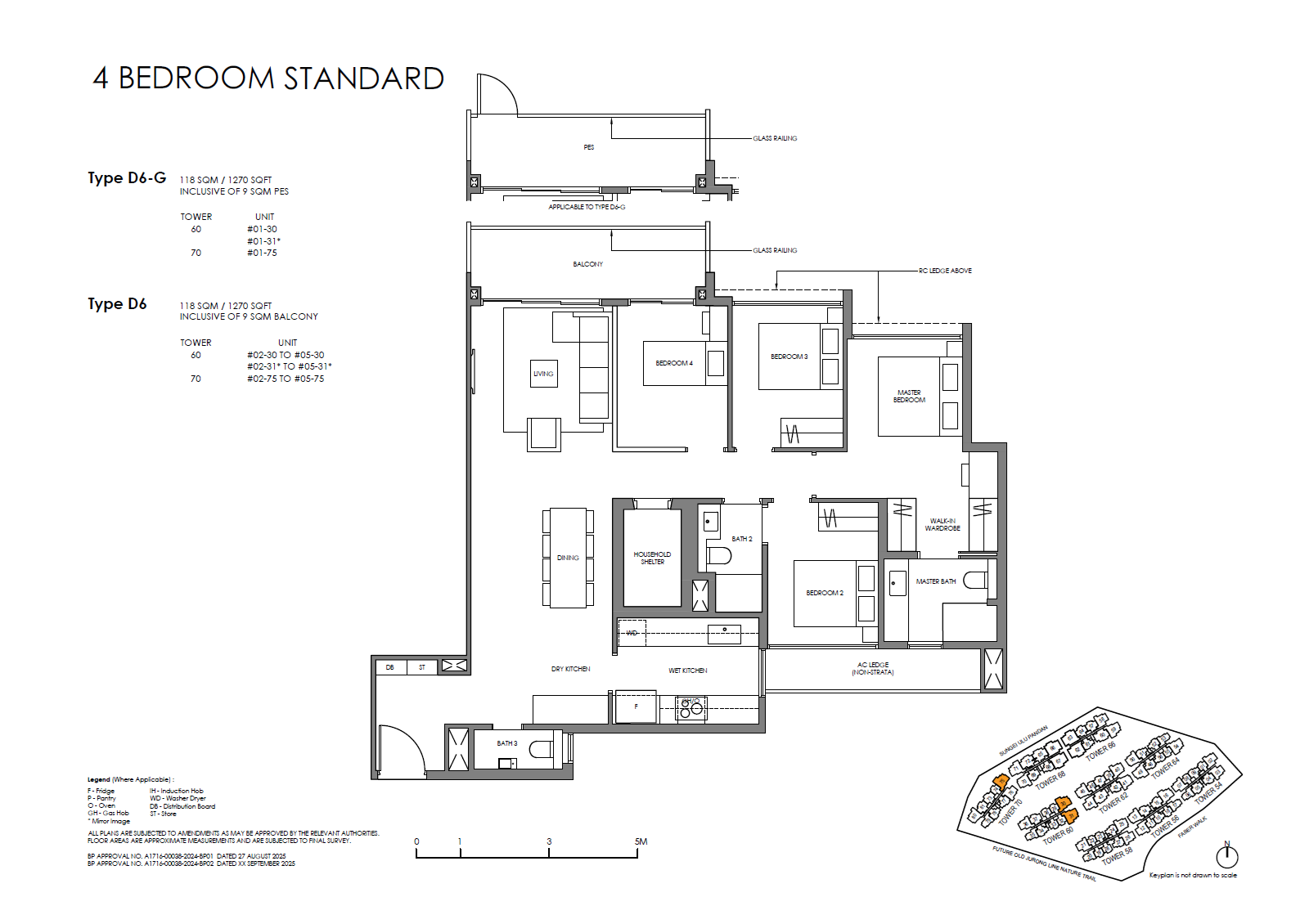 Faber Residence D6 户型图
