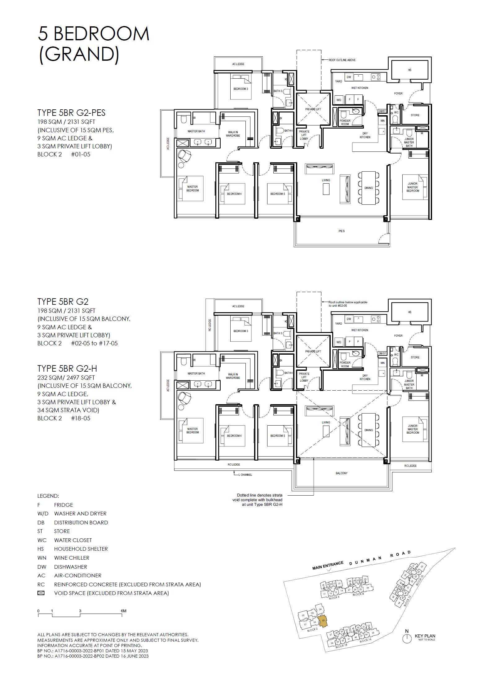 Grand Dunman 名门世家 5BR G2 户型图
