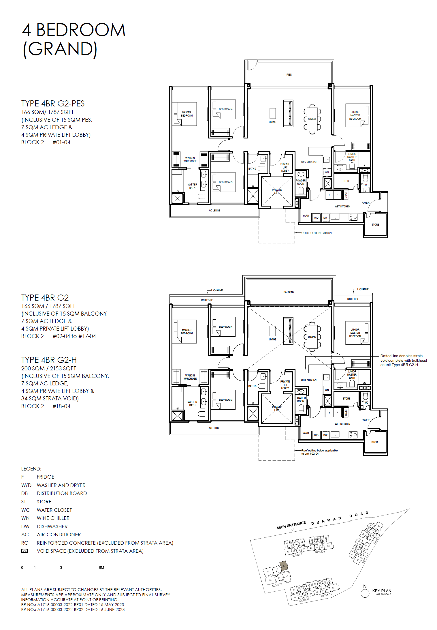 Grand Dunman 名门世家 4BR G2-H 户型图