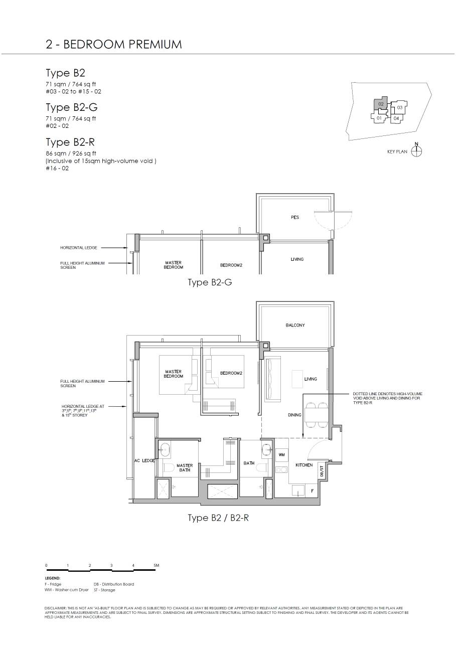 Grange 1866 B2-R 户型图