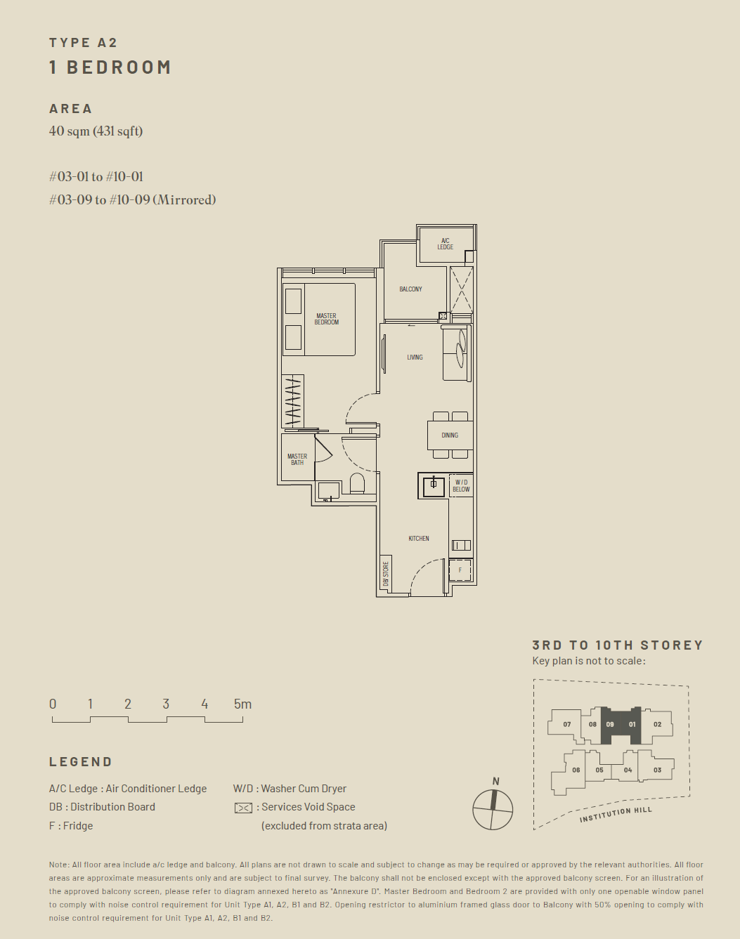 Hill House A2 户型图