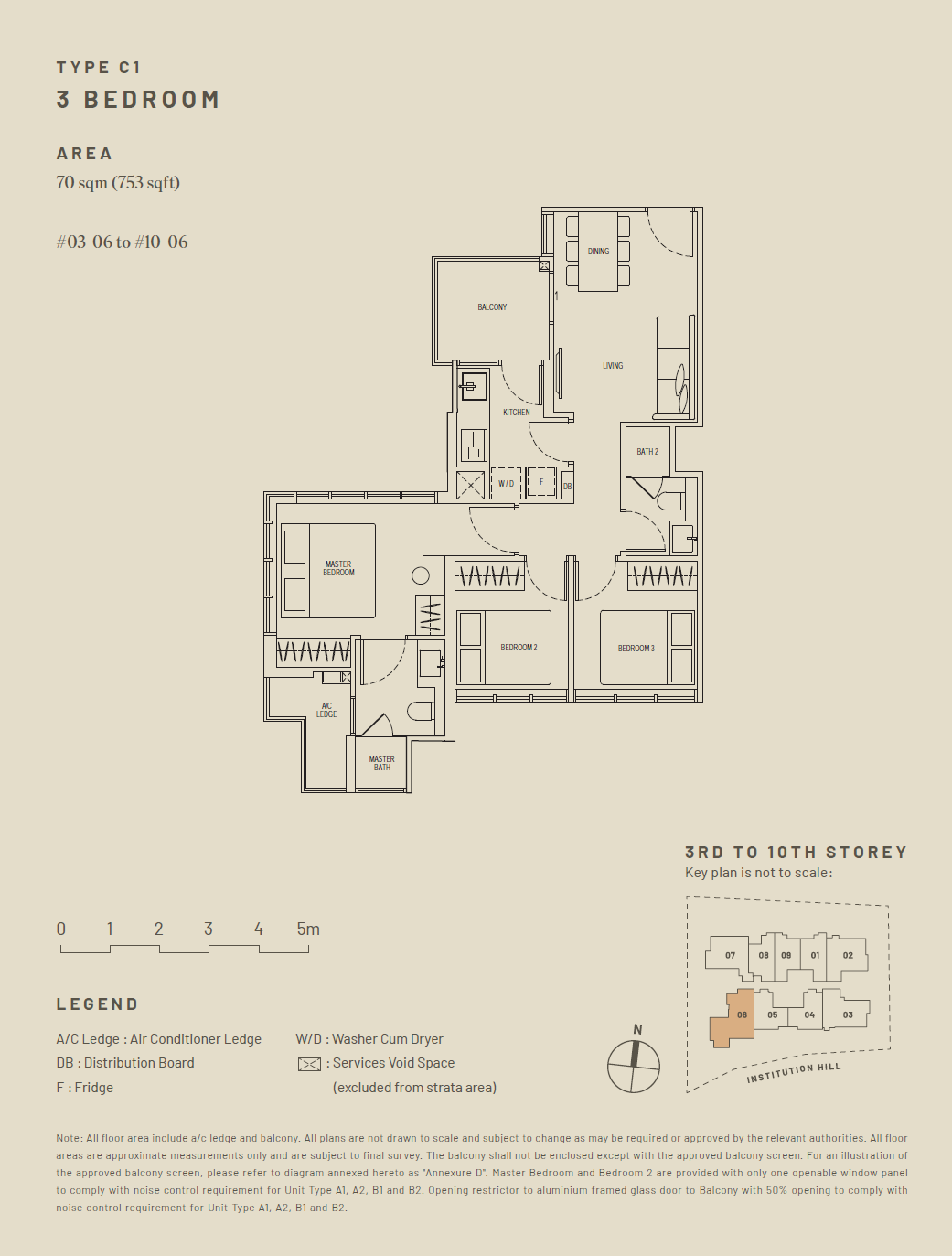 Hill House C1 户型图